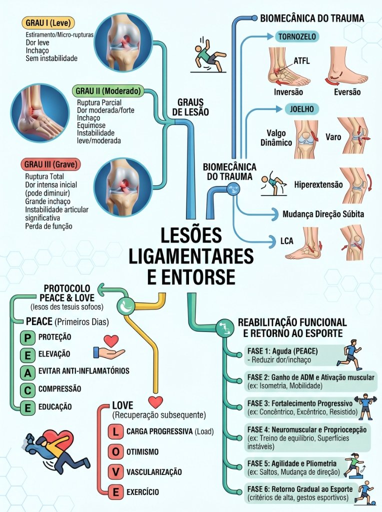 Lesões Ligamentares e Entorse